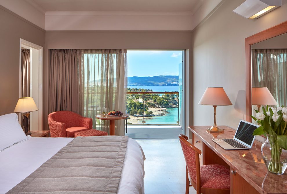 AKS Hinitsa Bay Hotel Standard δωμάτιο με θέα θάλασσα