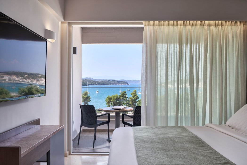 AKS Porto Heli Hotel Superior δωμάτιο με θέα θάλασσα