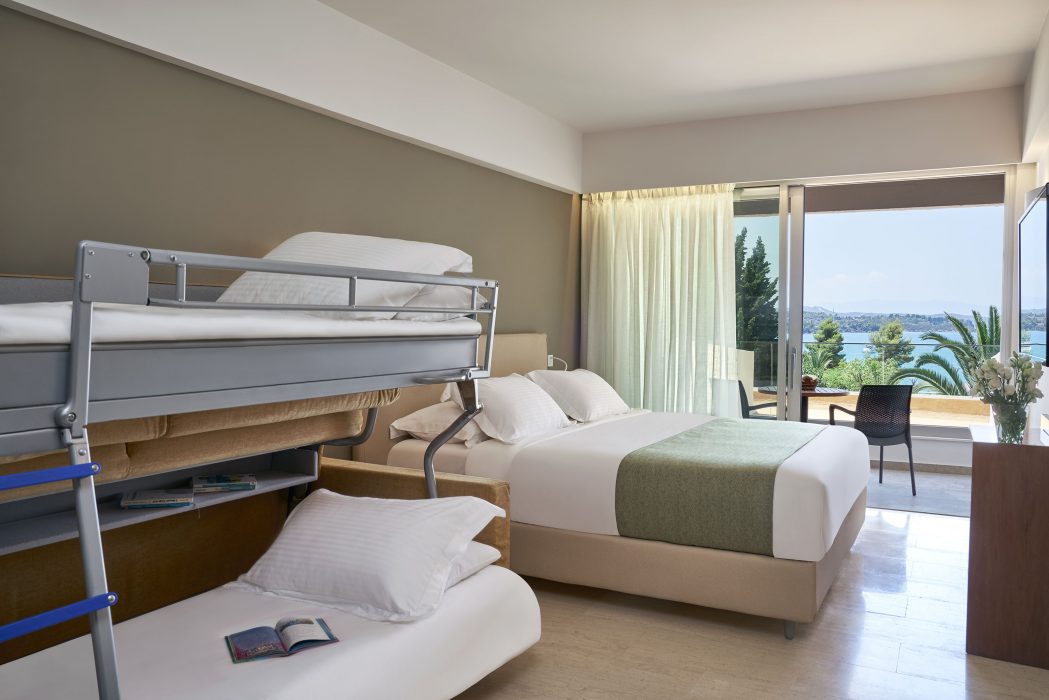 AKS Porto Heli Hotel Family Sea View room