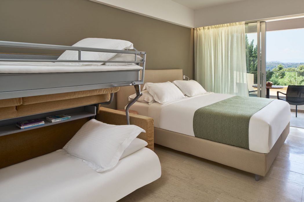 AKS Porto Heli Hotel Family Garden View Room