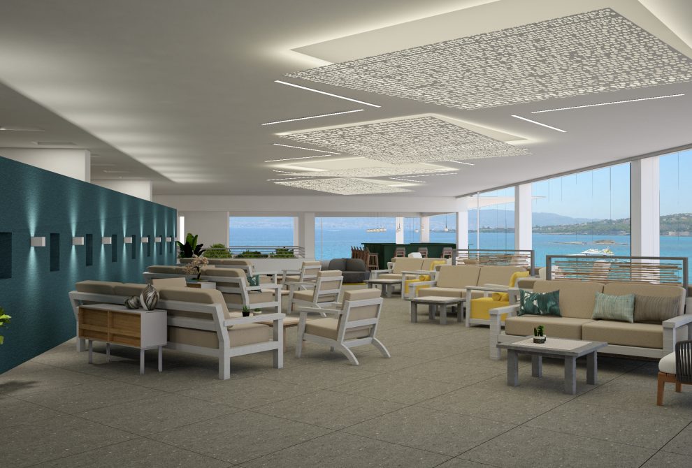 AKS Porto Heli Hotel Lobby Bar Breeze