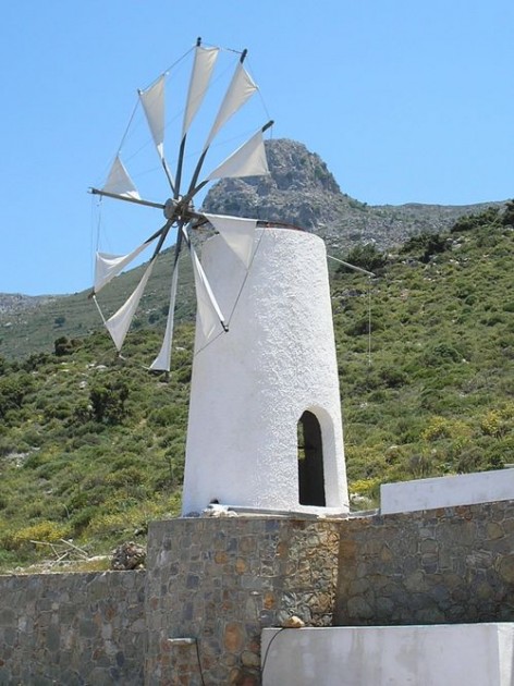 A_Windmill_on_the_Lasithi_Plateau - Nick Winslow