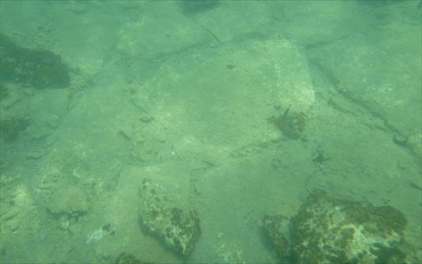 An ancient settlement was found at the bottom of the bay of Koilada in Argolida